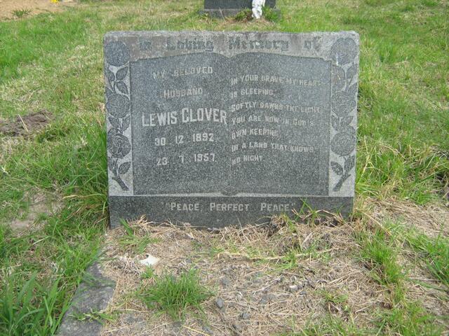 GLOVER Lewis 1892-1957