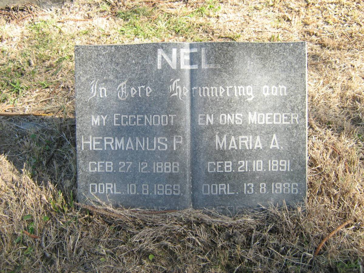 NEL Hermanus P. 1888-1969 & Maria A. 1891-1986