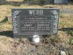 WEBB Harry 1895-1966 & Dorothy 1904-1987