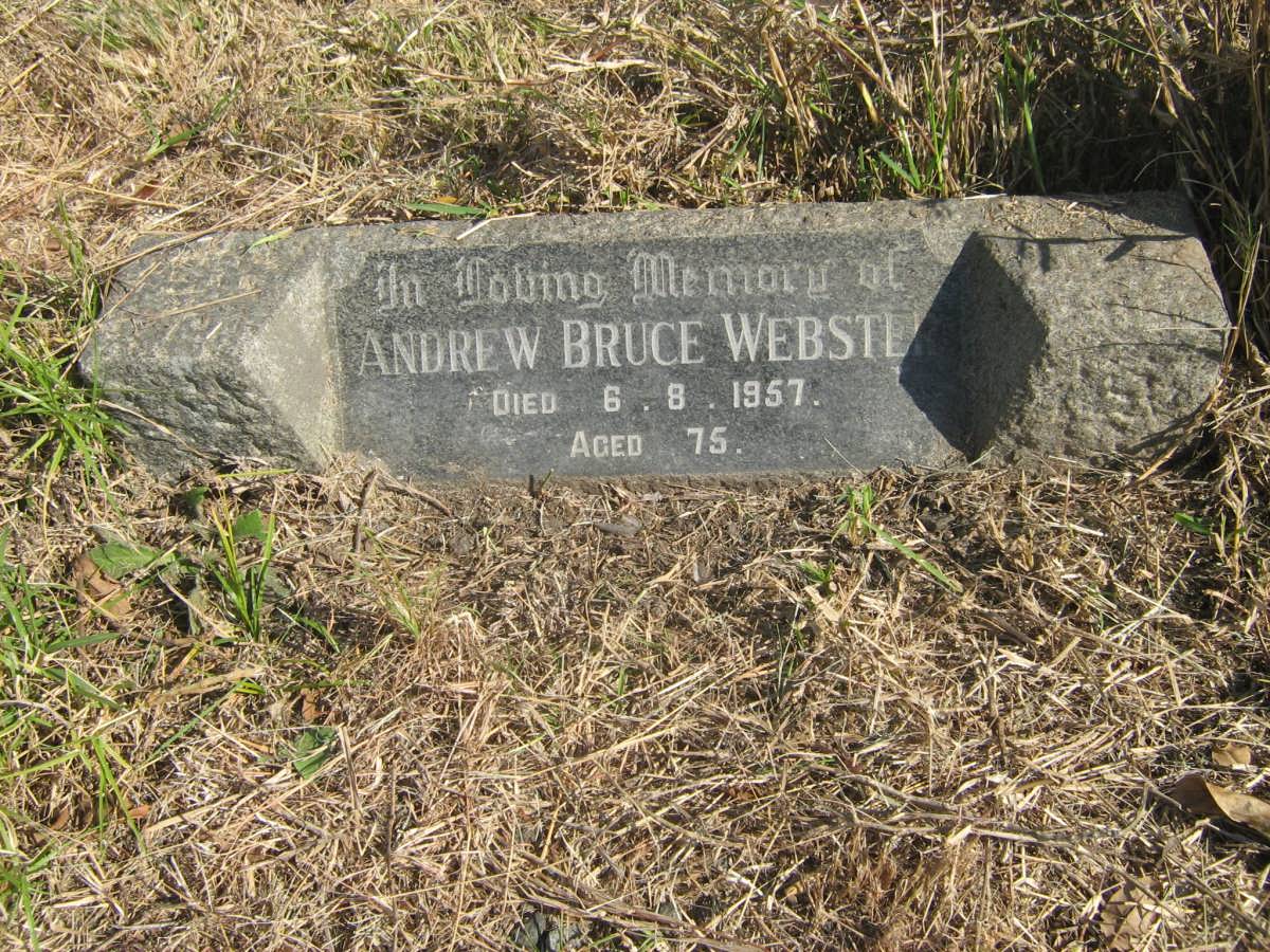 WEBSTER Andrew Bruce -1957