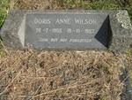 WILSON Doris Ann 1905-1957