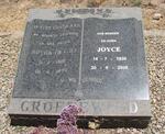 GROENEWALD B.L.B. 1915-1970 & Joyce 1930-2008