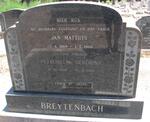 BREYTENBACH Jan Matthys 1889-1966 & Petronella Hendrina 1889-1968