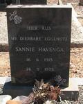 HAVENGA Sannie 1915-1975