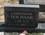 HAAR Christiaan, ter 1936-2004