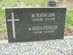 LANG Flavia 1909-2003 :: STEINEGGER Marina 1918-2003