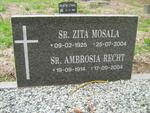 MOSALA Zita 1925-2004 :: RECHT Ambrosia 1914-2004