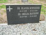 SCHNEIDER Blanda 1918-2004 :: MAYEKISO Imelda 1915-2004