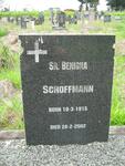 SCHOFFMANN Benigna 1915-2002