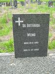 WENG Gottharda 1903-2002