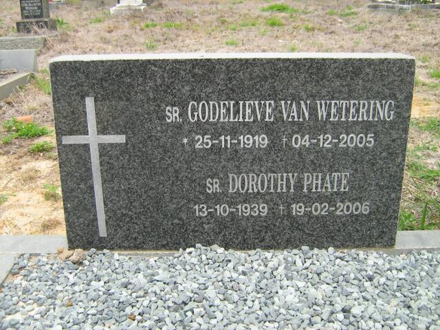 WETERING Van Godelieve 1919-2005 :: PHATE Dorothy 1939-2006