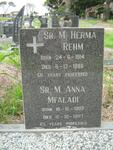 REHM Herma 1914-1998 :: MFALADI Anna 1902-1997