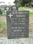 SCHWAB Aangelina 1900-1996 :: KEMPER  Siena 1907-1996