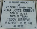KREEVE Teddy 1913-1999 & Vera Joyce -1975