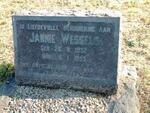 WESSELS Jannie 1932-1953