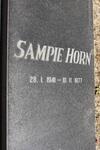 HORN Sample 1941-1977