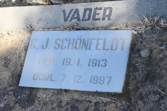 SCHONFELDT G.J. 1913-1997