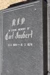 JOUBERT Carl 1889-1974