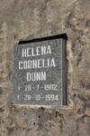 DUNN Helena Cornelia 1902-1994