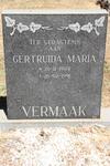 VERMAAK Gertruida Maria 1904-1991