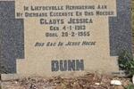 DUNN Gladys Jessica 1913-1955
