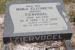 ZIERVOGEL Maria Elizabeth nee AHLERS 1908-1956
