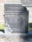 LINDE Susanna Maria, v.d. nee DU PLESSIS 1895-1971