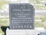 VORSTER Nicolaas du Plessis 1917-1968