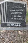 BENECKE Johan Hendrik Christoffel 1919-1960