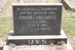 UYS David Jacobus 1890-1962