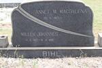 BIHL Willem Johannes 1927-1966 & Annet M. Magdalena 1927-