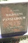 PANSEGROUW Magdalena 1922-2000