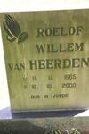 HEERDEN Roelof Willem, van 1965-2000