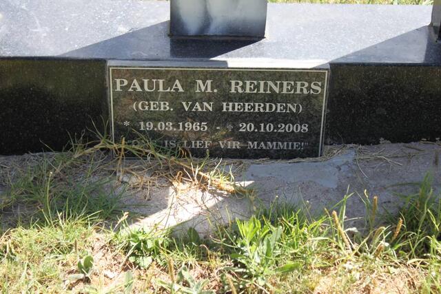 REINERS Paula M. geb VAN HEERDEN 1965-2008