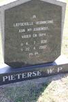 PIETERSE W.P. 1936-2002