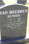 HEERDEN Hendrik, van 1926-2002