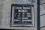 MTHULI Edmund Mduduzi 1968-2004