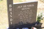 BRANDT Jan Hendrik 1944-2003
