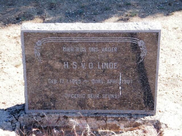 LINDE H.S., v.d. 1859-1907