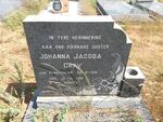 GRAY Johanna Jacoba nee PANSEGROUW 1916-1981
