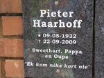 HAARHOFF Pieter 1932-2009