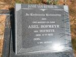RENSBURG Abel Hofmeyr, Janse van nee HOFMEYR 1932-