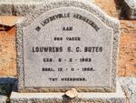 BOTES Louwrens S.C. 1903-1960