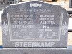 STEENKAMP Johannes Stephanus 1918-1989 & Aletta M.W. BRINK 1924-2004