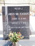 RENSBURG Pieter J., Jansen van 1950-1978