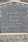 KINCAID Duncan 1881-1963