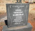 GHILI Emma Thokozile 1955-2009