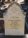 CORBEAU Jacomina C.H. widow EMMETT nee KEYTER 1823-1896