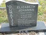 ELS Elizabeth Johanna nee DAVEL 1908-1996