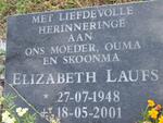 LAUFS Elizabeth 1948-2001